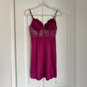 NWT Elegant Lace Trim Dress by Selfie Leslie Size XS